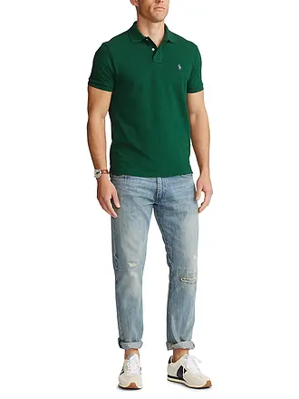 POLO RALPH LAUREN | Poloshirt Coupe Slim Personnalisée | dunkelgrün